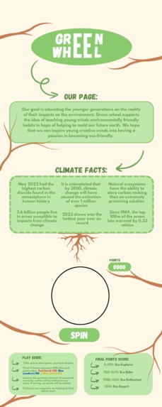Green Wheel - ECO Interactive Education Website – screenshot 1