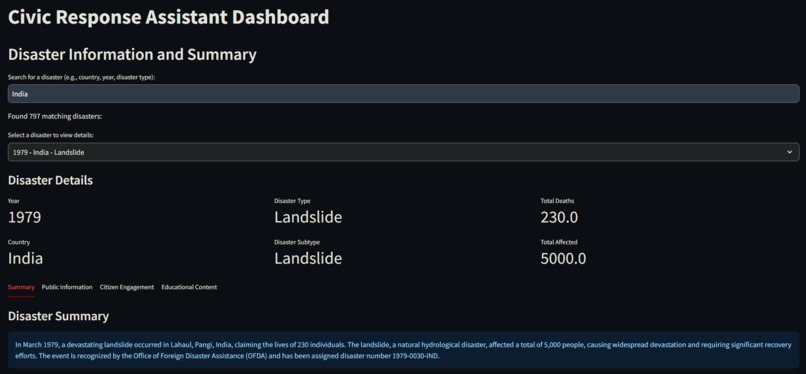 DisasterSenseAI – screenshot 2