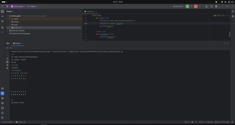 Chess Engine – screenshot 1