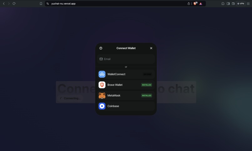 YuChat – screenshot 2