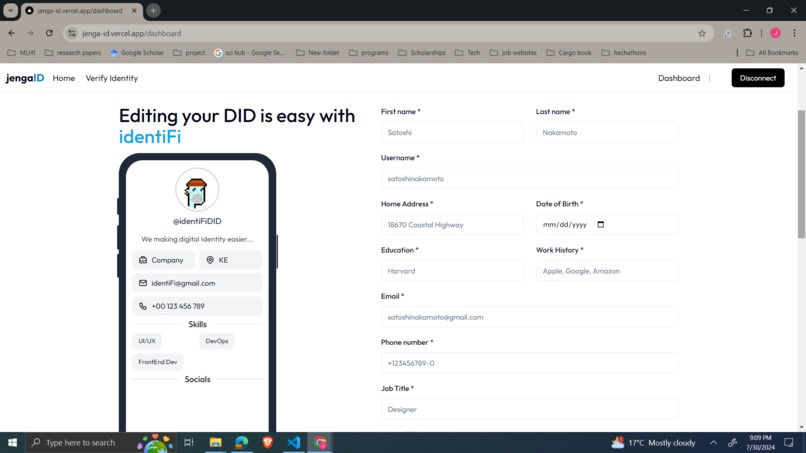 JengaID – screenshot 8