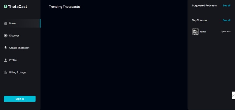 ThetaCast – screenshot 2