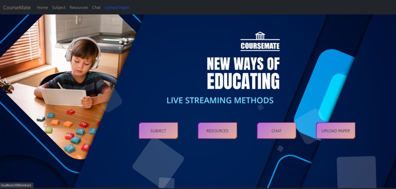 CourseMate – screenshot 1