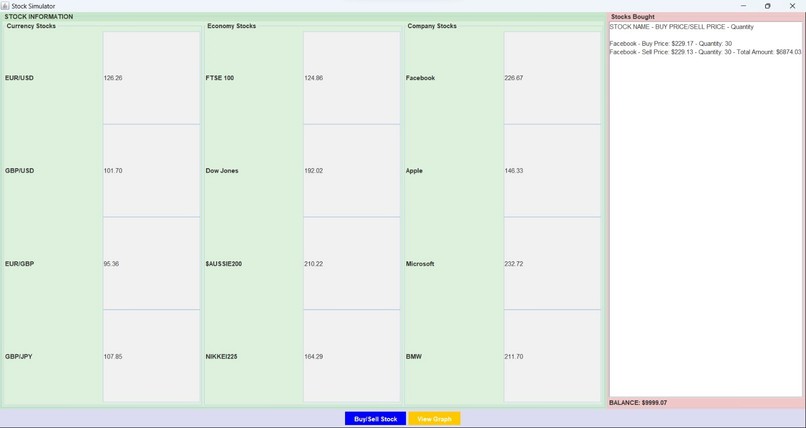 STOCK SIMULATOR GAME – screenshot 4