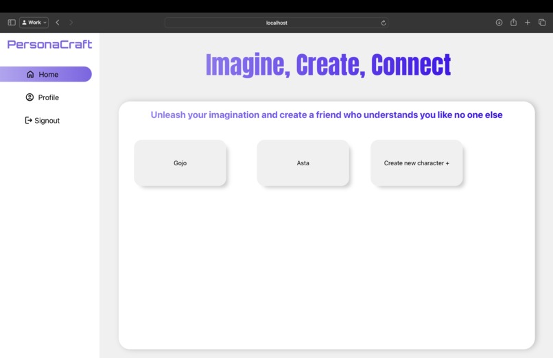 PersonaCraft – screenshot 4