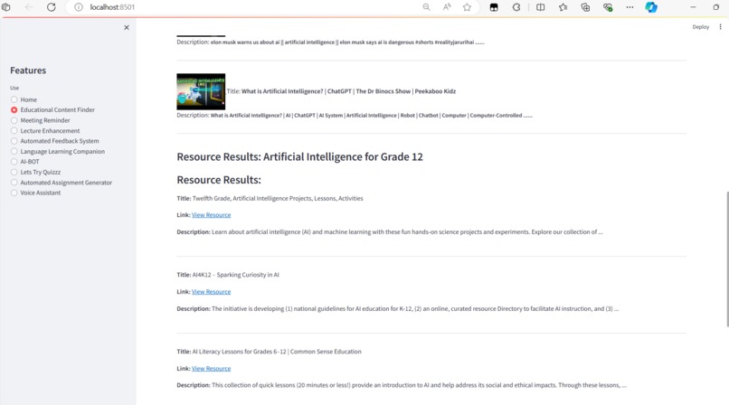 "AI & AR Learning: Personalized, Immersive, and Engaging"  – screenshot 2