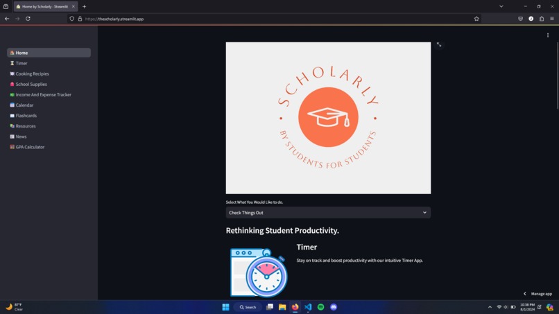Scholarly – screenshot 2