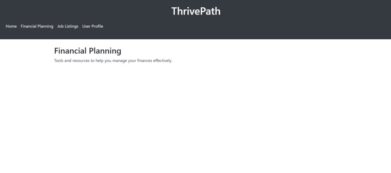 ThrivePath – screenshot 1