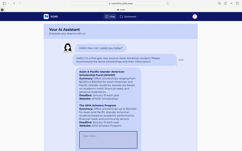 SOAR: Scholarships Made Easy – screenshot 4