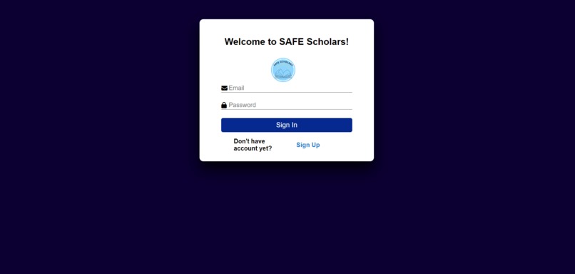 SAFE Scholars – screenshot 1
