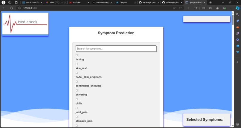 Med Check AI – screenshot 1