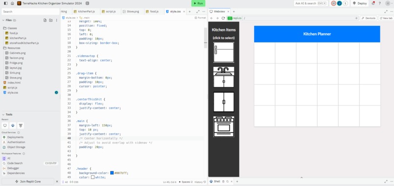 Kitchen Food Planner – screenshot 2