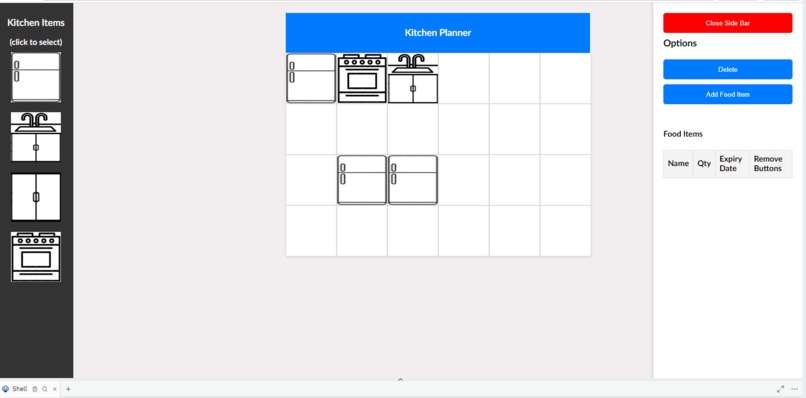 Kitchen Food Planner – screenshot 3
