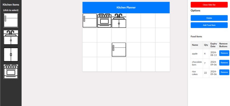 Kitchen Food Planner – screenshot 4