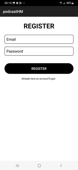 PodcastHM – screenshot 2