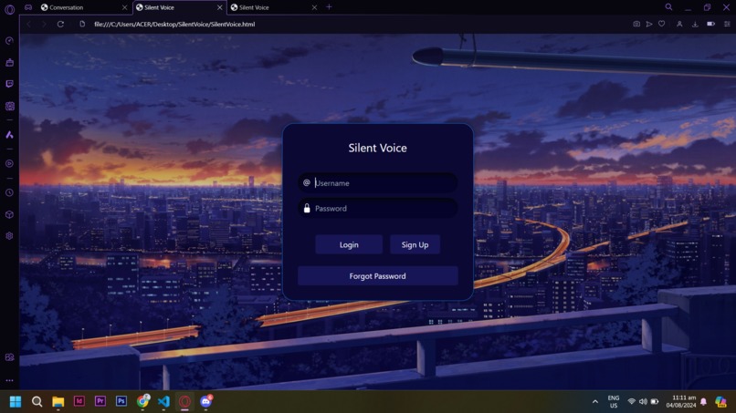 Silent Voice – screenshot 1