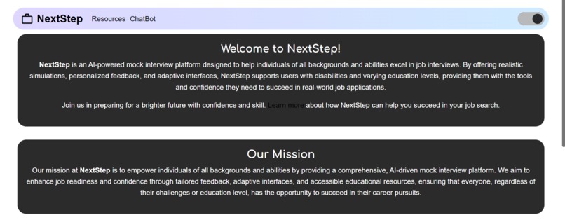 NextStep – screenshot 2