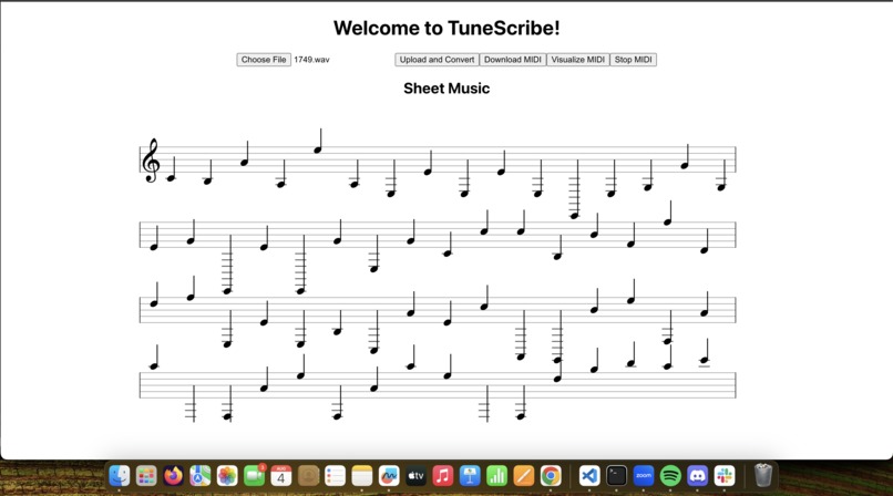 TuneScribe – screenshot 1