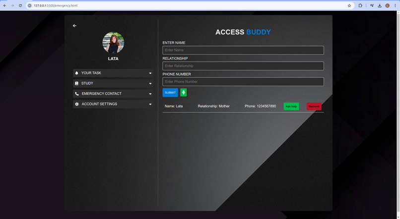 Access Buddy – screenshot 2