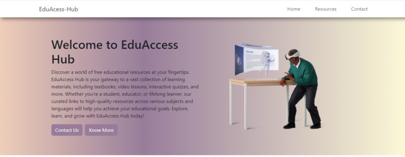 EduAccess Hub – screenshot 1