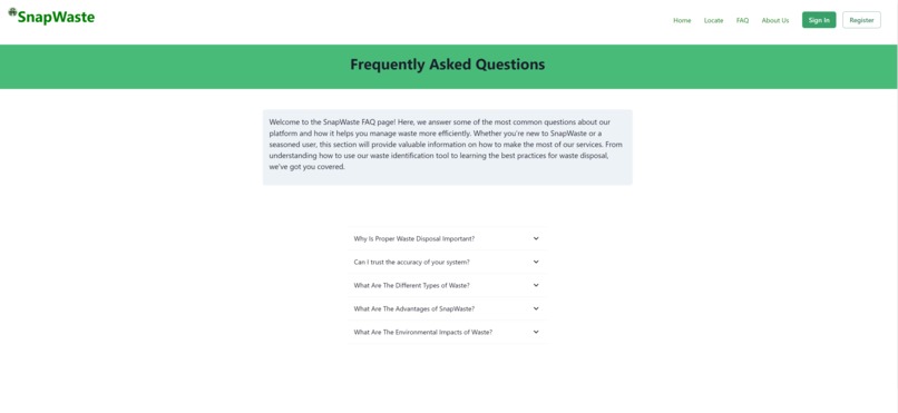 SnapWaste – screenshot 5