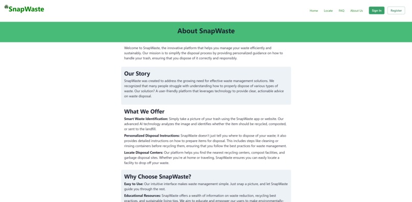 SnapWaste – screenshot 6