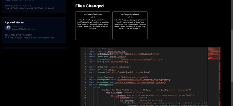 GitInsights – screenshot 5