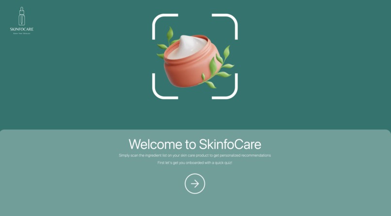 SkinfoCare – screenshot 1