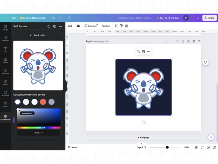 SVG Recolor – screenshot 3