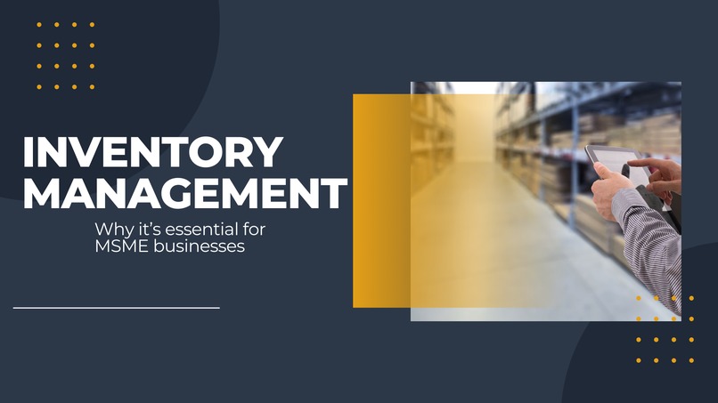 MSME Inventory Management – screenshot 4