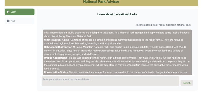 National Park Advisor – screenshot 2