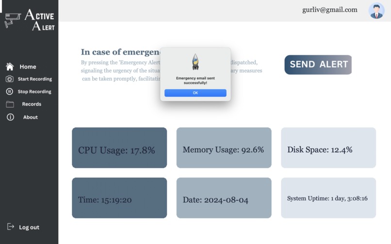 Active Alert – screenshot 4