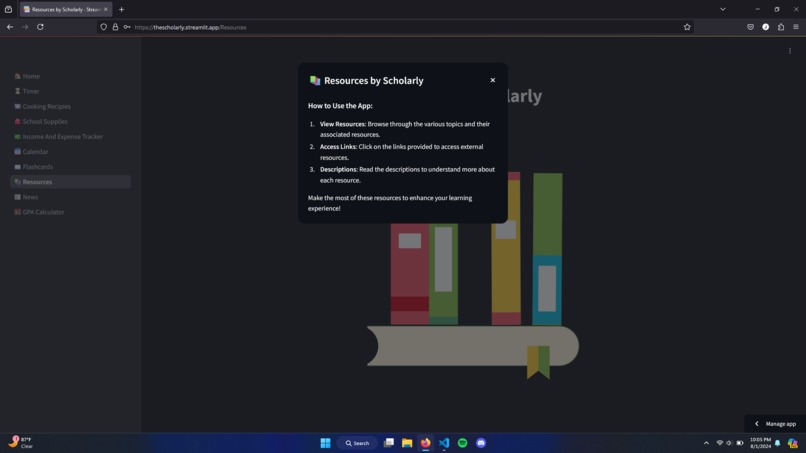 Scholarly – screenshot 1