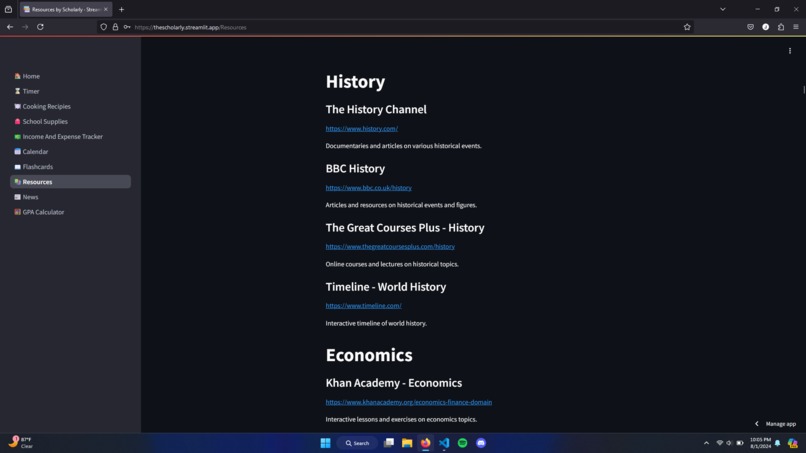 Scholarly – screenshot 6