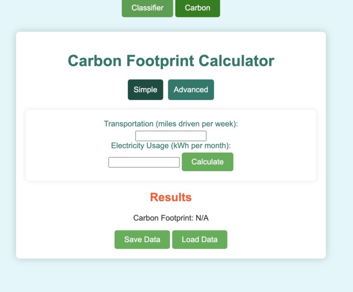 Recyclable Item Classifier – screenshot 2