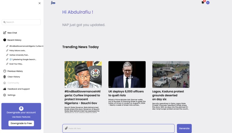 News Accessibility Platform – screenshot 3