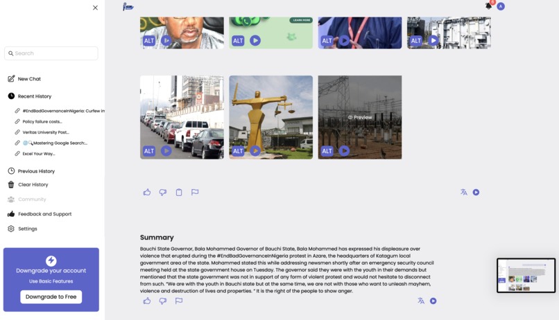 News Accessibility Platform – screenshot 4