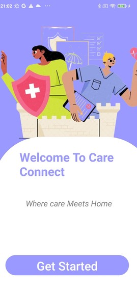 Online Chronic Support System for Abandoned Patients – screenshot 1