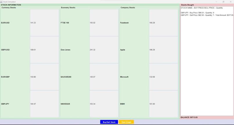 STOCK SIMULATOR GAME – screenshot 7