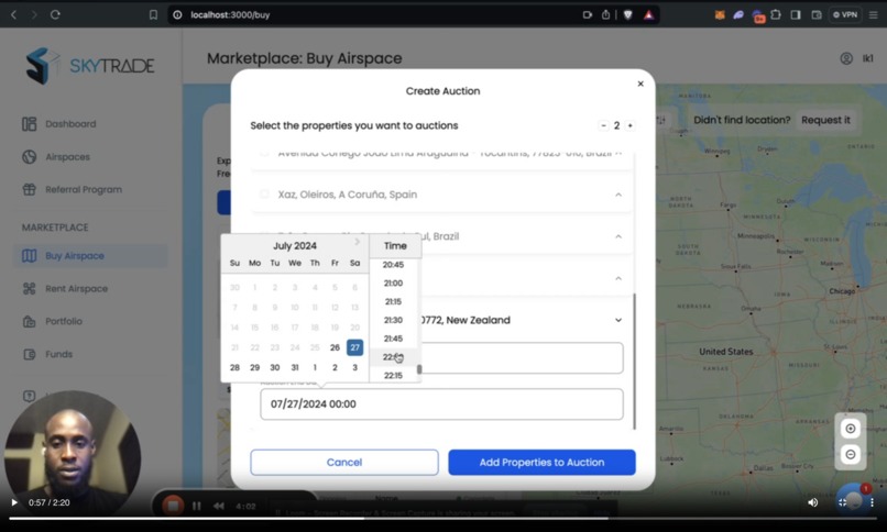 SkyTrade Air Rights Auction House – screenshot 3