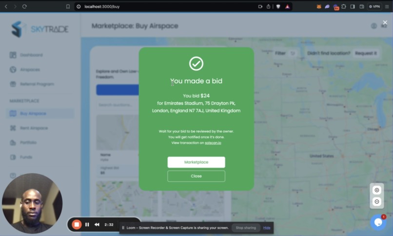 SkyTrade Air Rights Auction House – screenshot 5