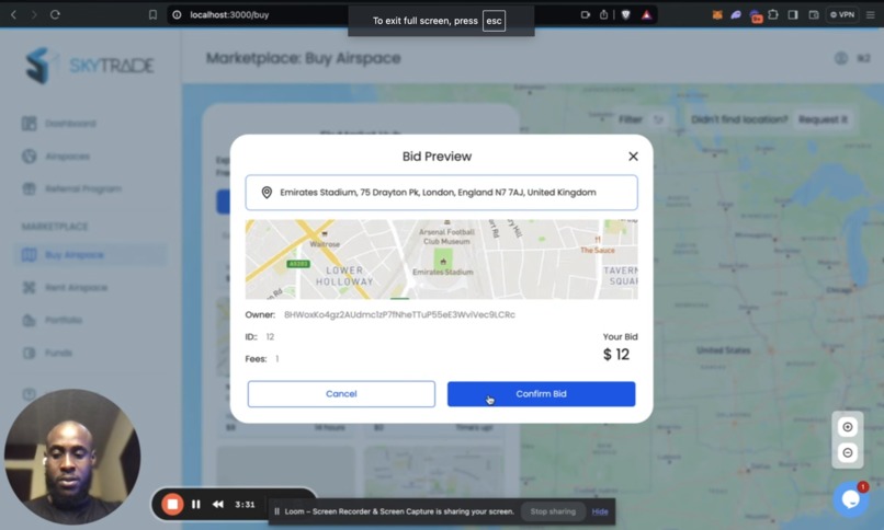 SkyTrade Air Rights Auction House – screenshot 7