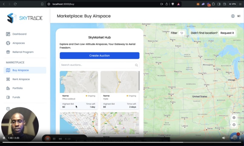 SkyTrade Air Rights Auction House – screenshot 8