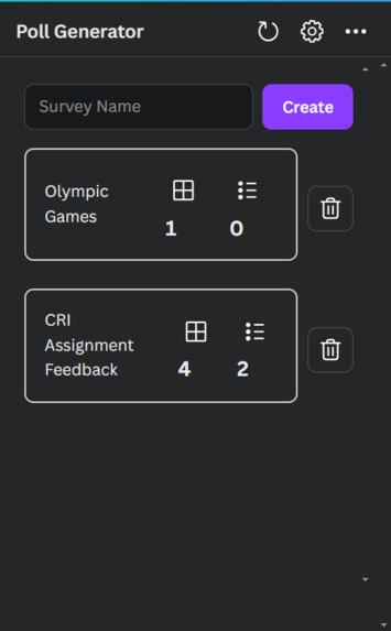 Poll Generator – screenshot 1