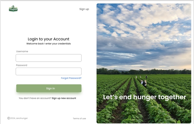 Curbing hunger while promoting agricultural development  – screenshot 1