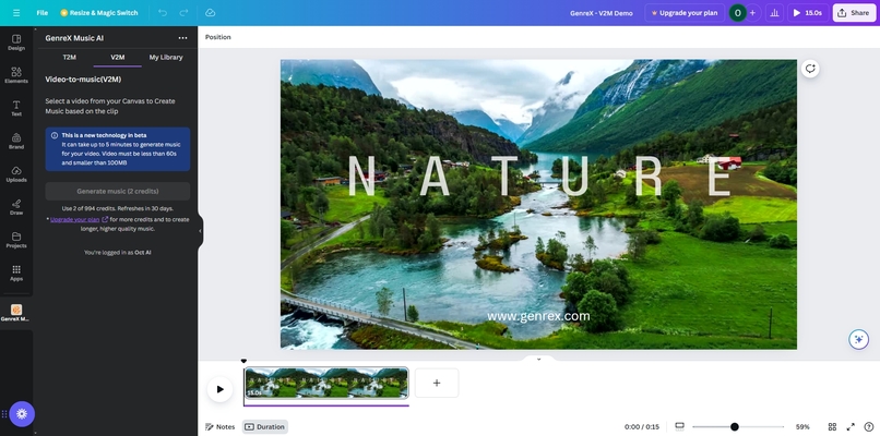 GenreX Video2Music AI – screenshot 1