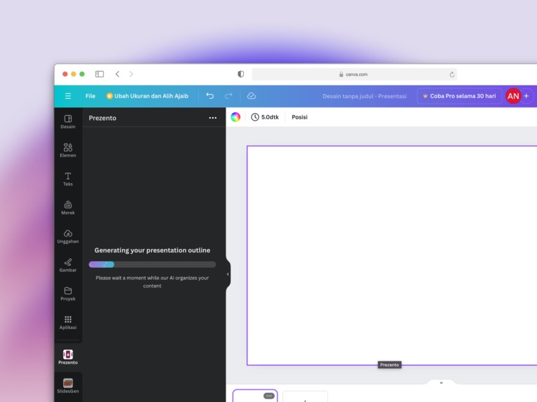 Prezento – screenshot 2