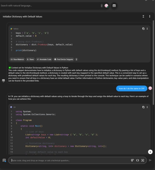 Save a Code Snippet – screenshot 1