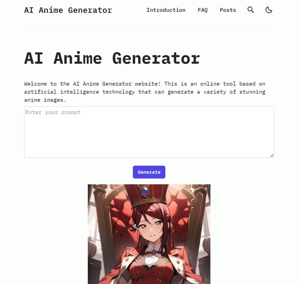 AI Anime Generator  – screenshot 2
