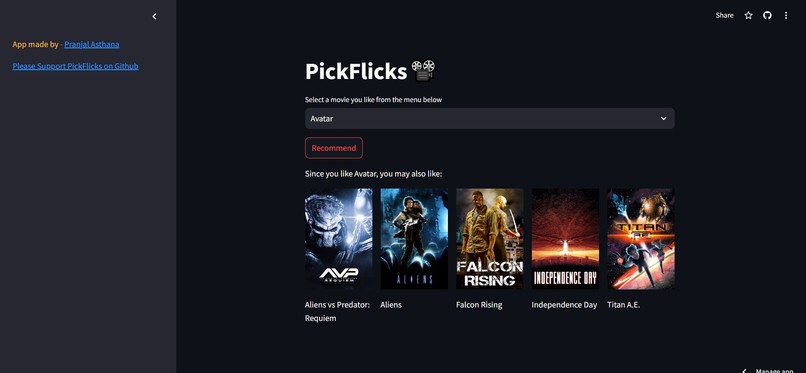 PickFlicks – screenshot 2